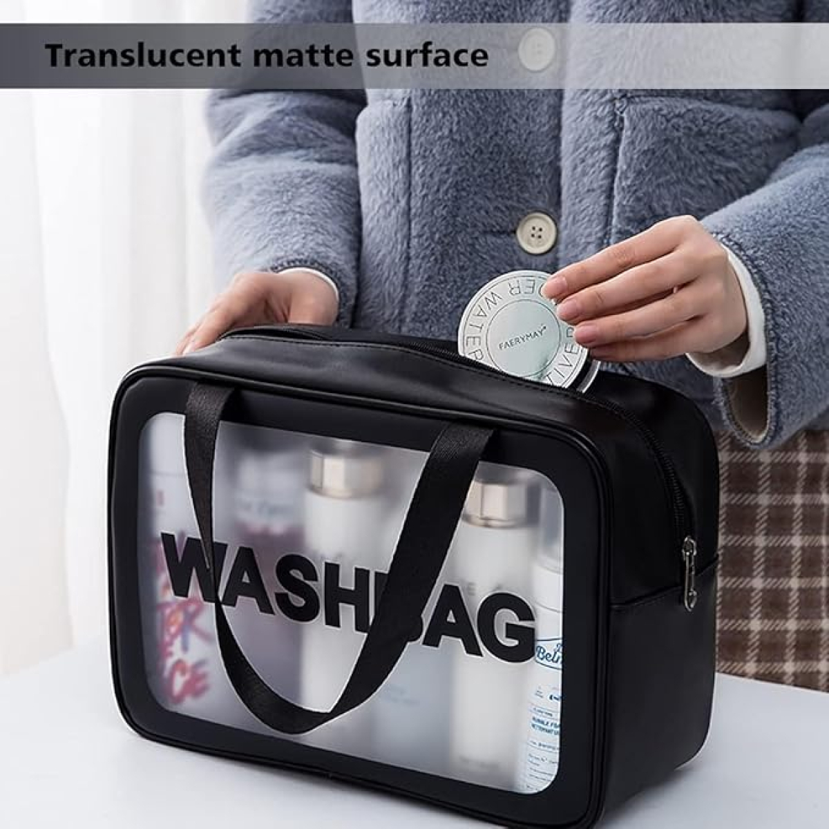 Neceser Organizador Cosmeticos Resistente Al Agua - 30x21 - Imagen 4