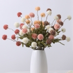 Flores Artificiales Decorativas Varilla Diente De Leon - Imagen 7