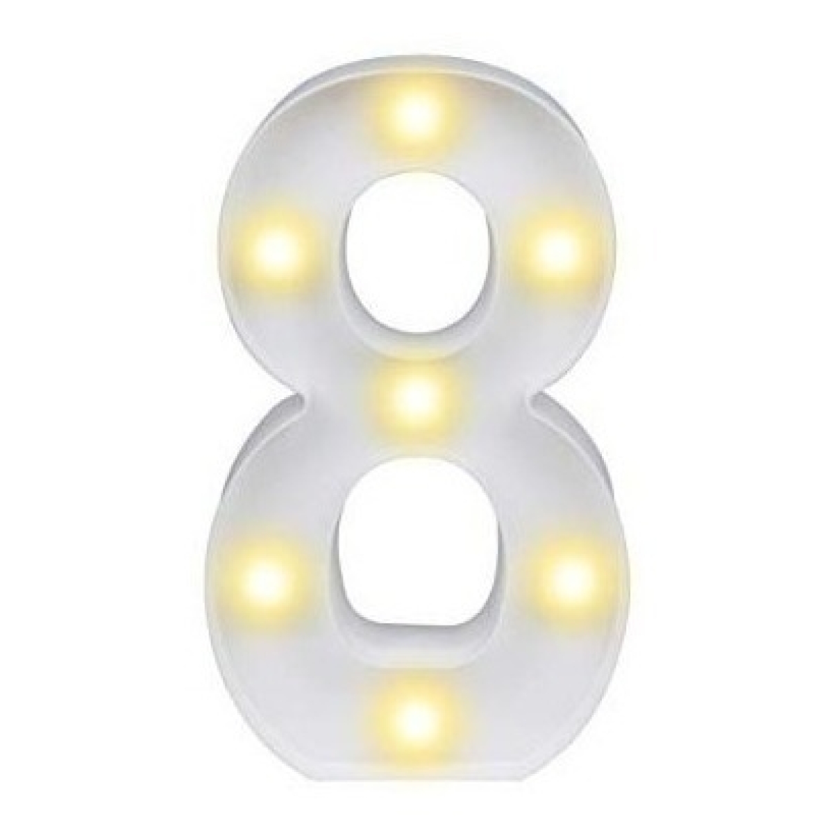 Numeros Luces Led Light Decoración Fiestas, Cumpleaños - Imagen 22