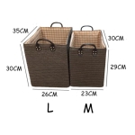 Caja Decorativa Organizadora Con Asas Plegable - Grande - Imagen 9