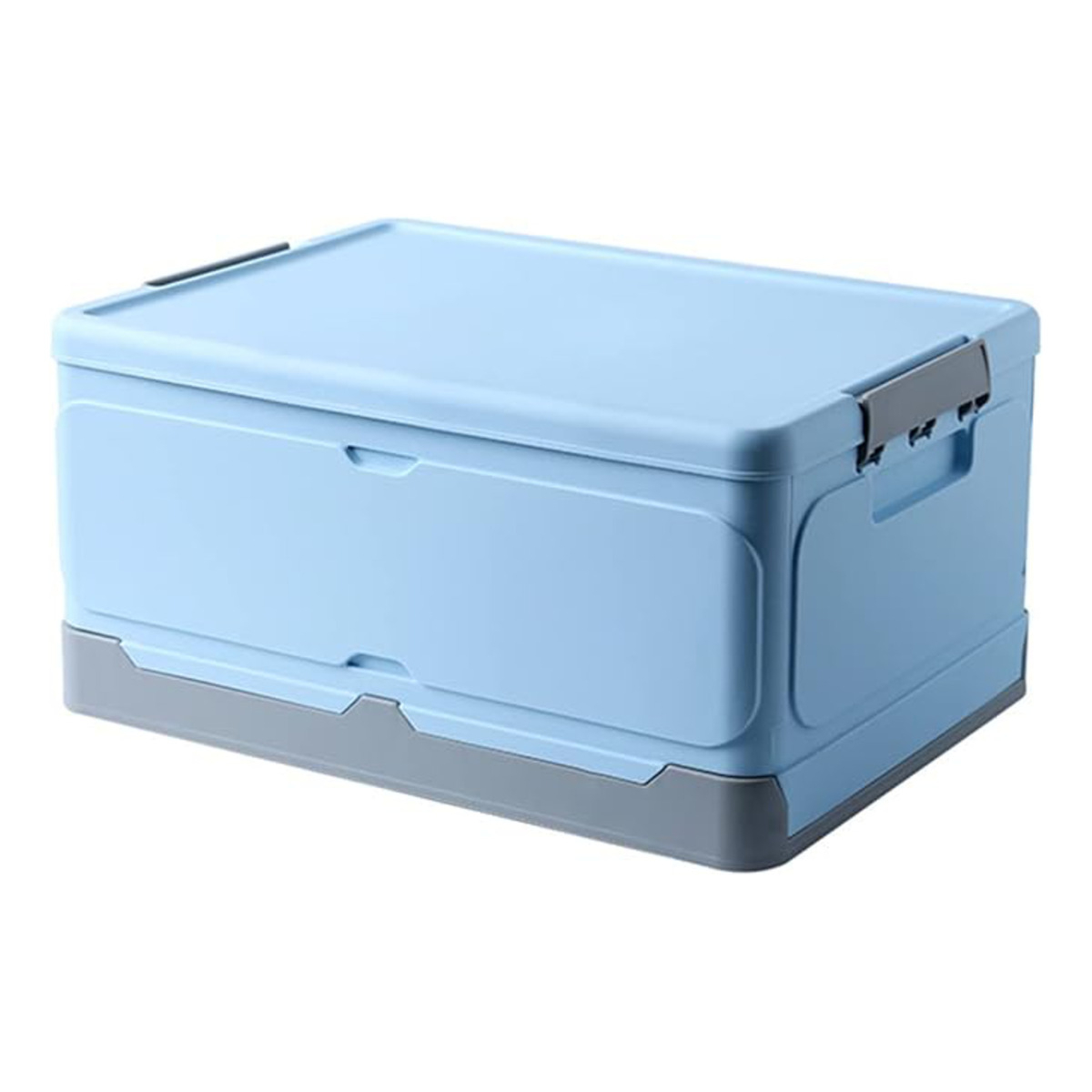 Caja De Almacenamiento Organizacion Con Tapa Y Tranca Grande - Imagen 9