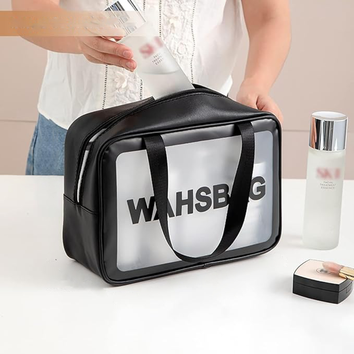 Neceser Organizador Cosmeticos Resistente Al Agua - 30x21 - Imagen 2