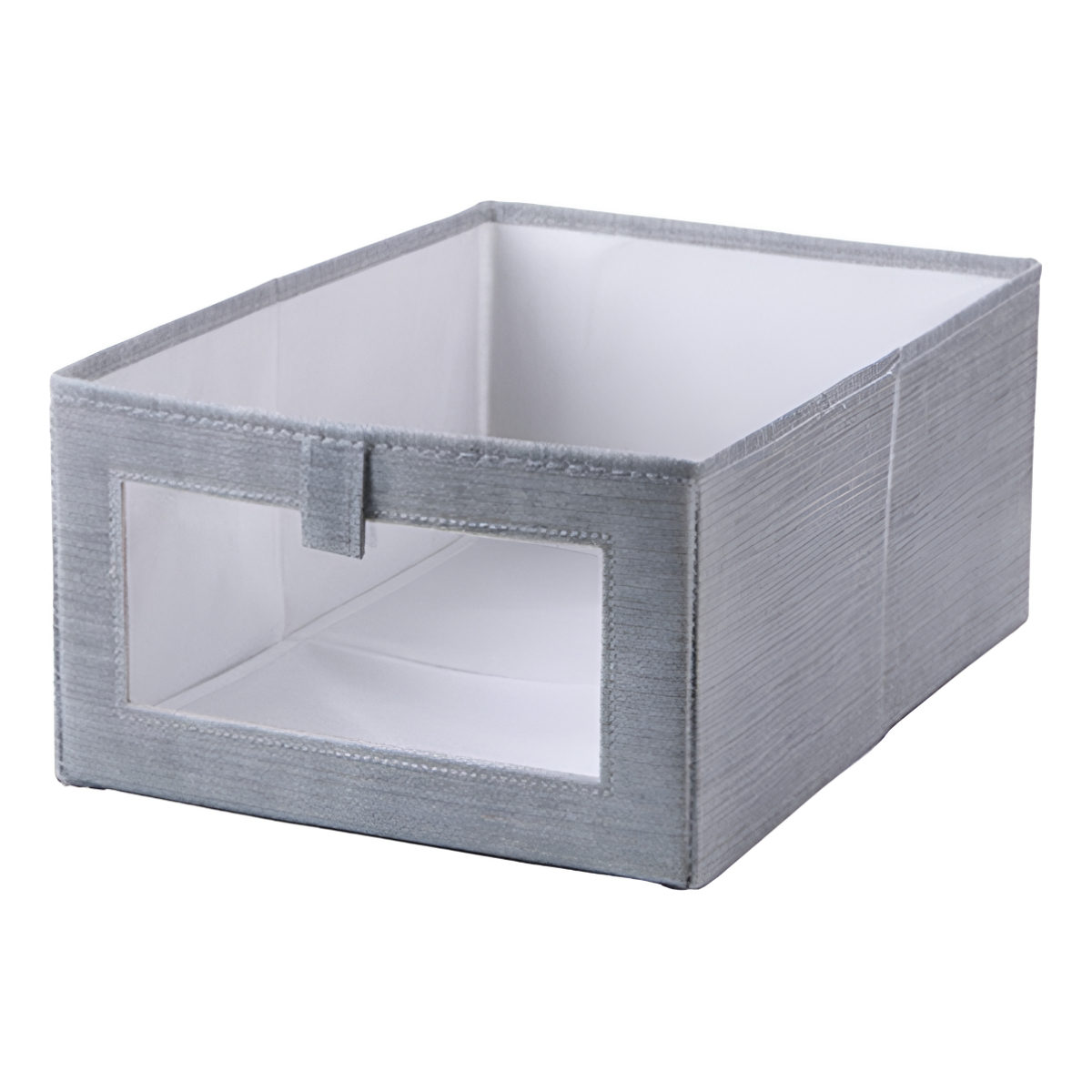 Caja Organizadora Ropa Con Ventana Grande 40x27.5x17 Cm - Imagen 1