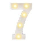 Numeros Luces Led Light Decoración Fiestas, Cumpleaños - Imagen 19