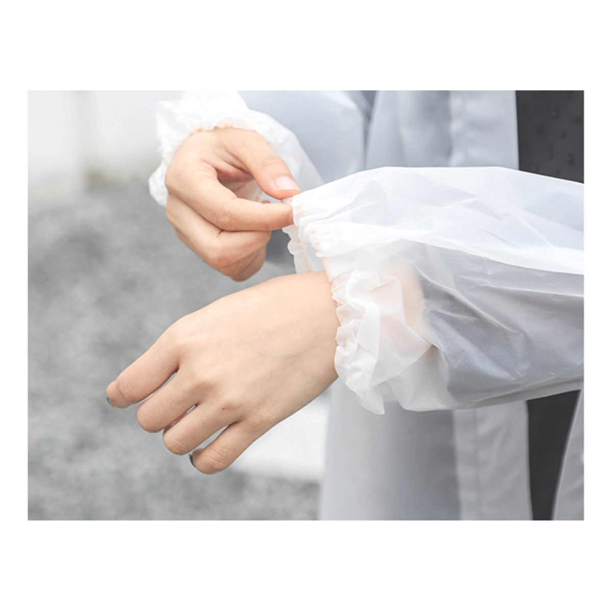Pilot Botones Chubasquero Para Lluvia Capucha Impermeable - Imagen 13