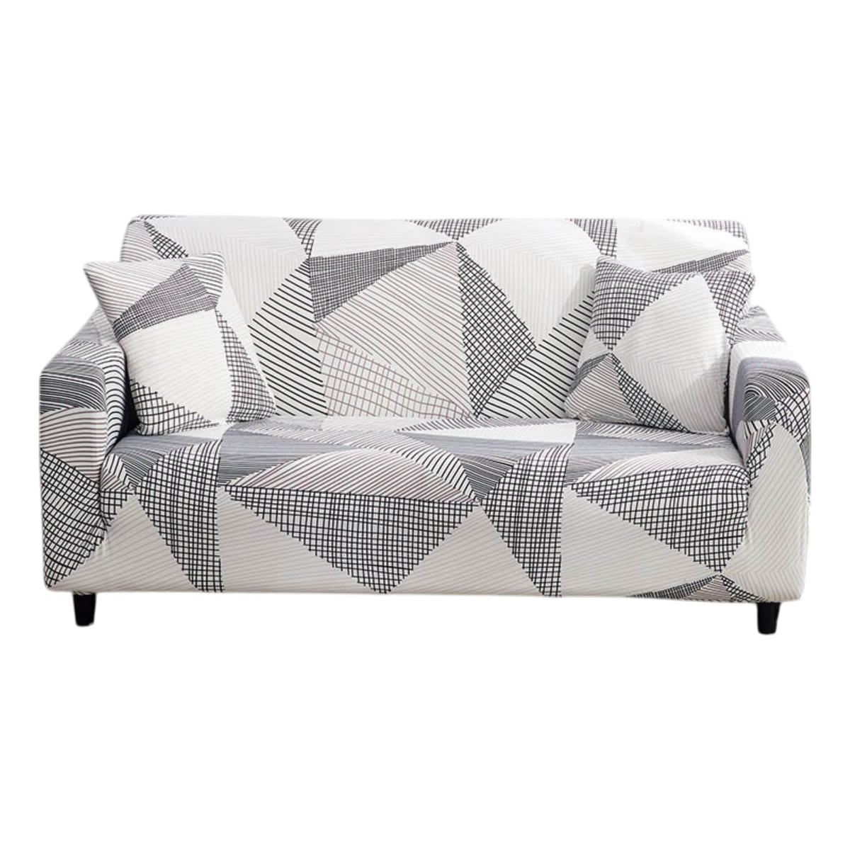 Funda Cubre Protector Sillon Sofa 2 Cuerpos Diseño Estampado - Imagen 1
