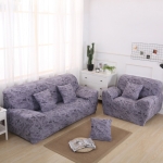 Funda Cubre Protector Sillon Sofa 3 Cuerpo Diseño Terciopelo - Imagen 4
