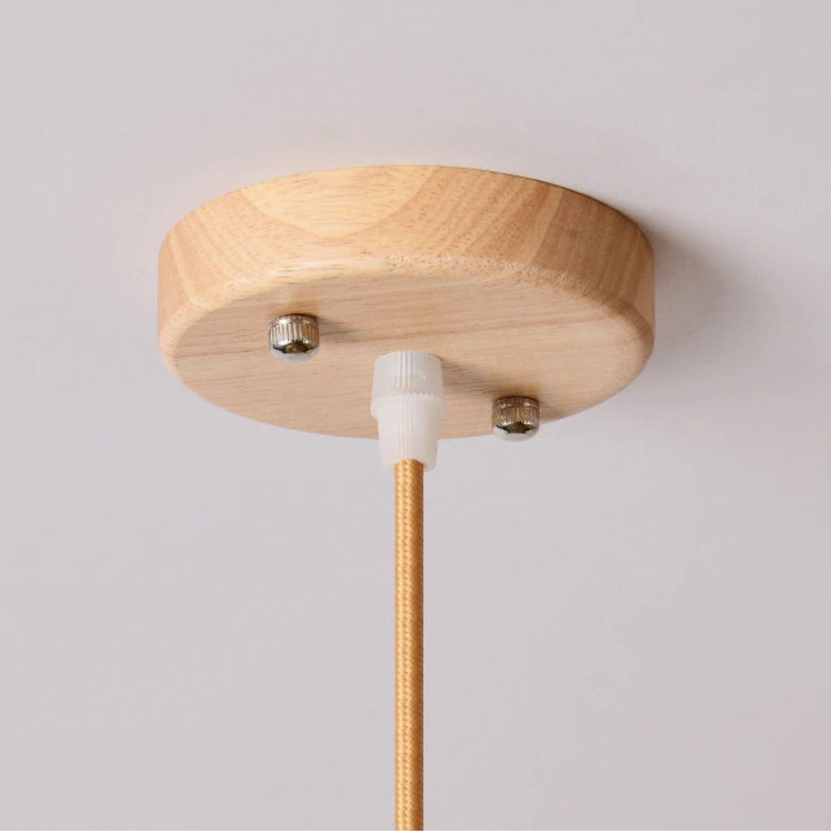 Lampara Colgante De Techo Bambu 26cm X 19cm - Imagen 5