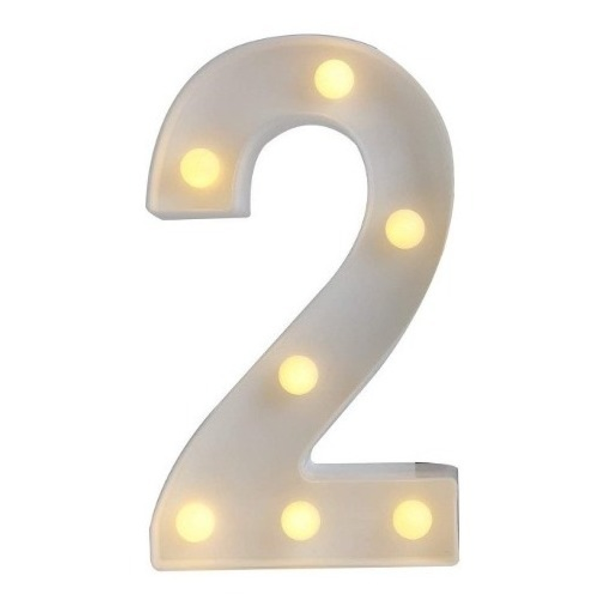 Numeros Luces Led Light Decoración Fiestas, Cumpleaños - Imagen 4
