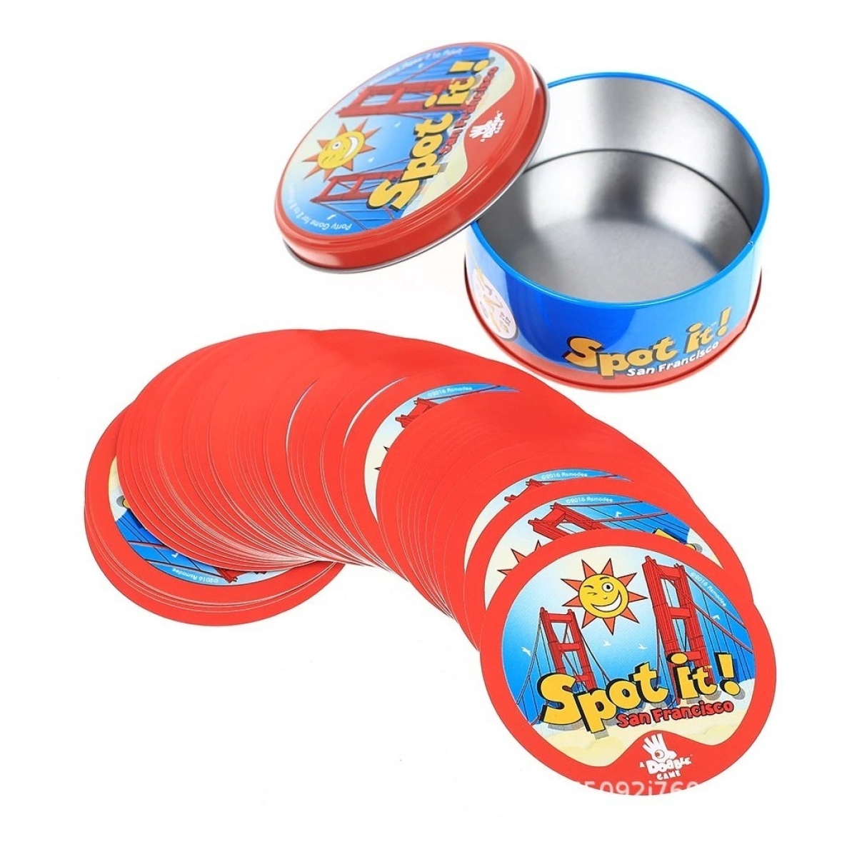Cartas Juego De Mesa Animadas Spot It Juguete Educativo - Imagen 5
