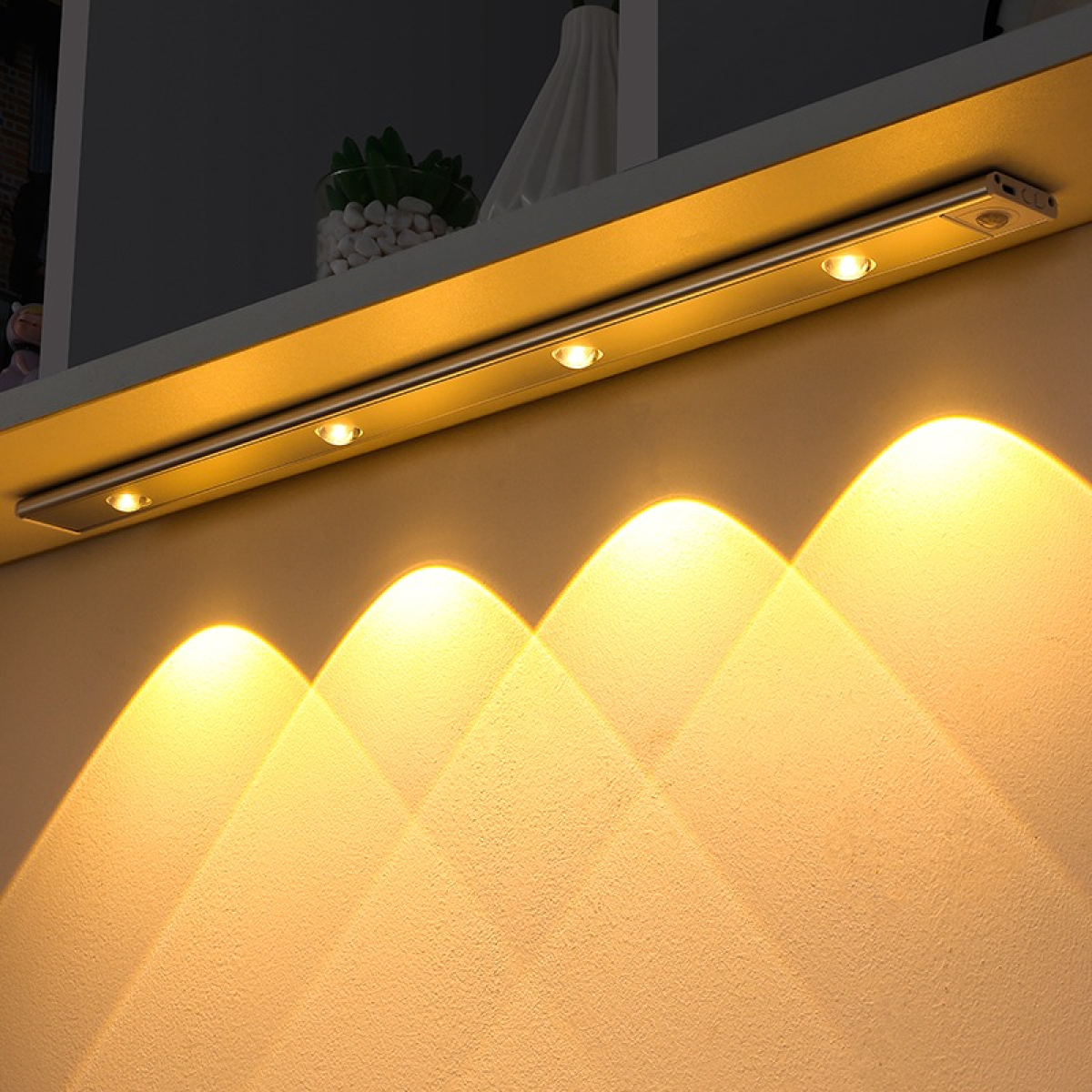 Tira De Luz Led Rígida Recargable Usb Regulable - 80cm - Imagen 2