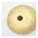 Lampara Colgante De Techo Bambu 26cm X 19cm - Imagen 4
