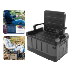 Caja Silla Almacenamiento Pesca Automóvil Camping Plegable - Imagen 7