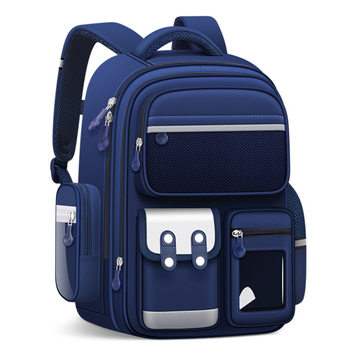 Mochila Infantil Escolar Moda Con Colgante Varios Bolsillos - Imagen 4