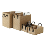Caja Decorativa Organizadora Con Asas Plegable - Grande - Imagen 2