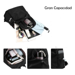 Mochila Escolar Viaje Ligera Con Bolsillo Exteriores - Imagen 6