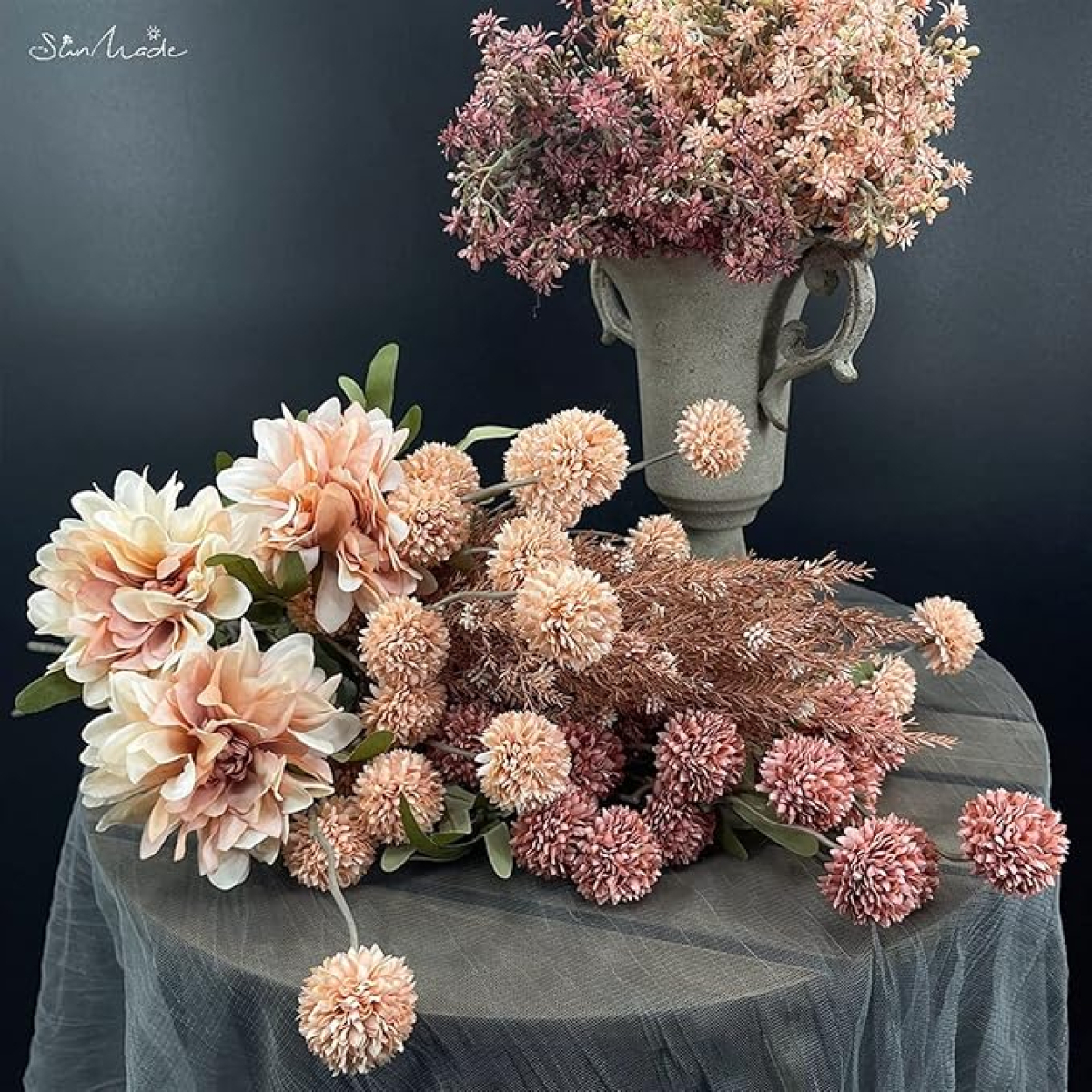 Flores Artificiales Decorativas Varilla Diente De Leon - Imagen 29