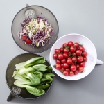 Colador Escurridor Ideal Frutas Y Verduras Filtro Extraible - Imagen 4