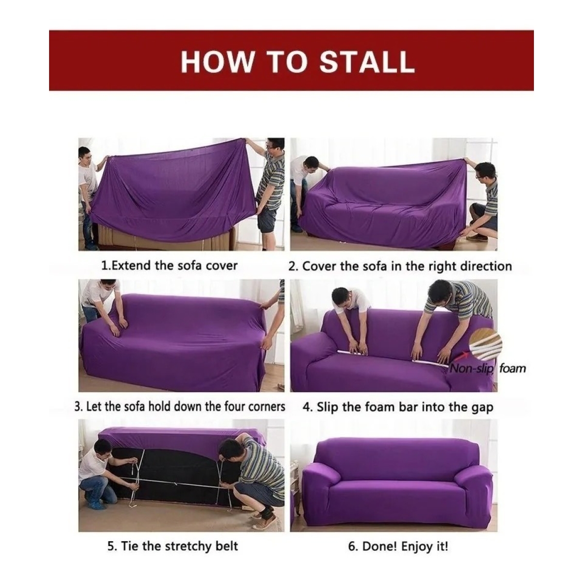 Funda Cubre Protector Sillon Sofa 2 Cuerpos Diseño Estampado - Imagen 13