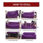 Funda Cubre Protector Sillon Sofa 2 Cuerpos Diseño Estampado - Imagen 13