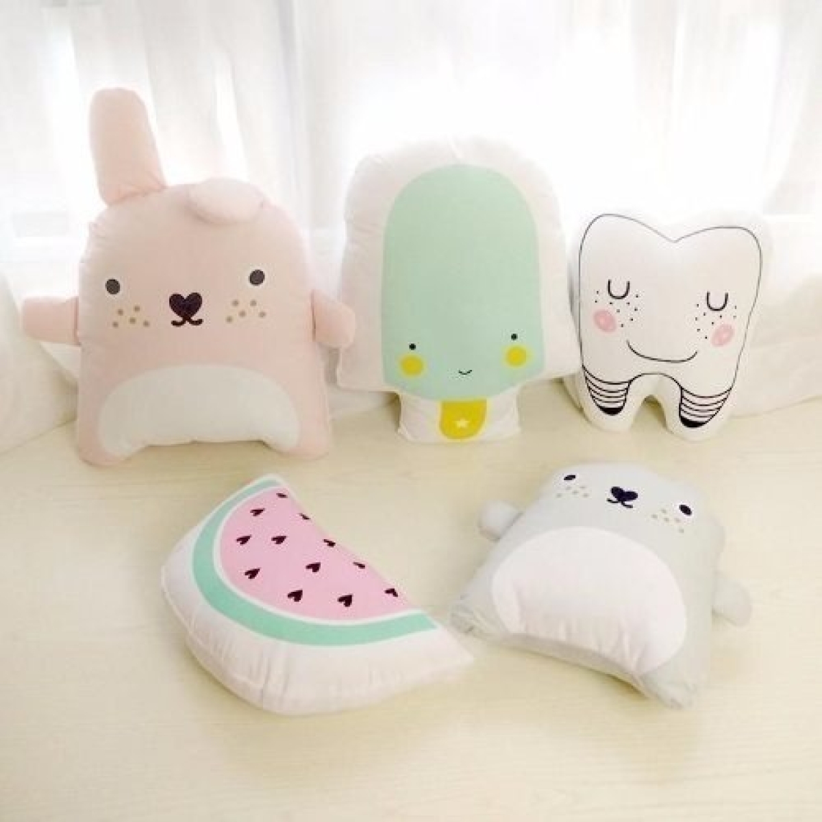 Almohadón Decorativo Cojín Con Relleno Almohadones Niños - Imagen 3