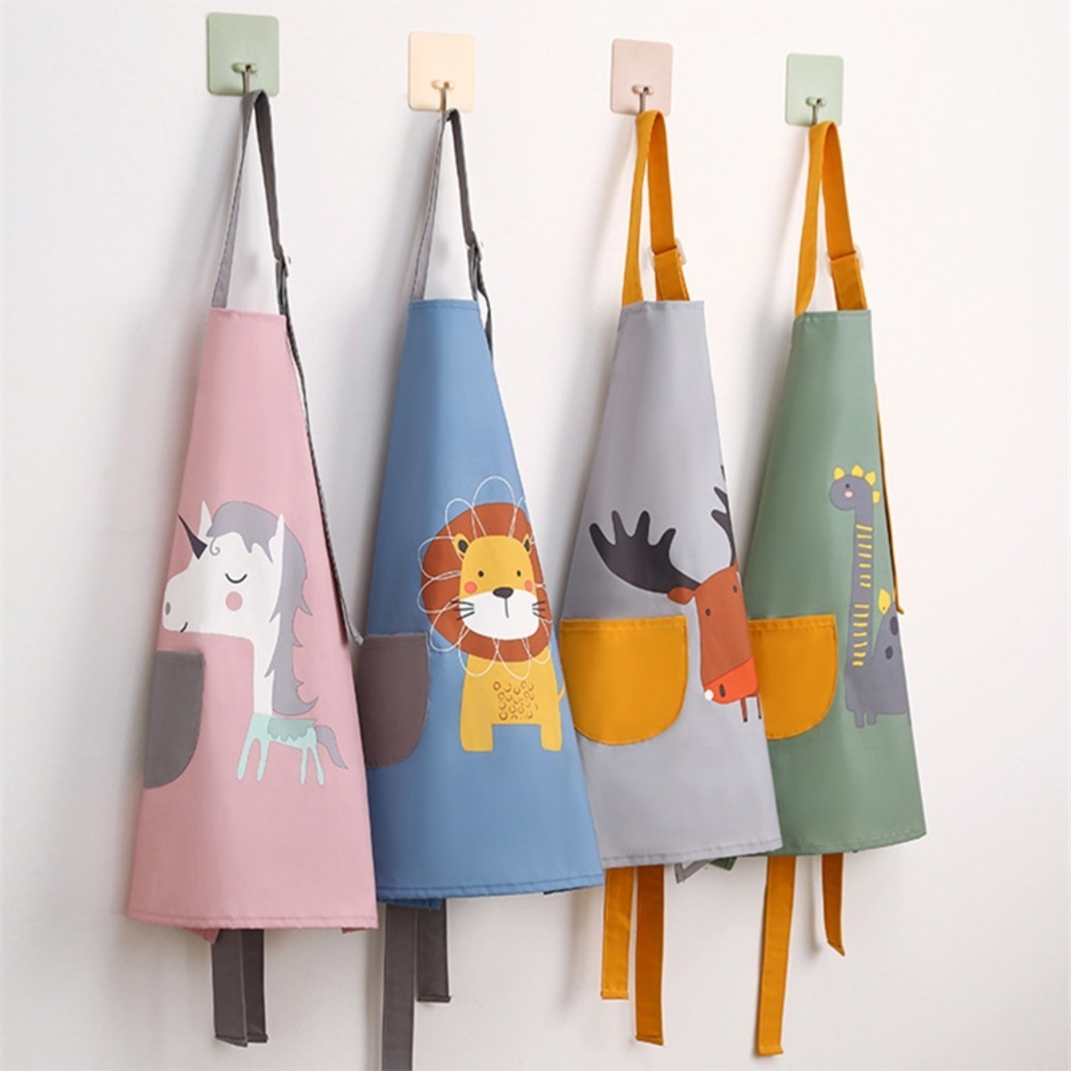 Delantal Babero Infantil Impermeable De Facil Limpieza - Imagen 11