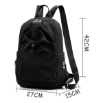 Mochila Escolar Viaje Ligera Con Bolsillo Exteriores - Imagen 14