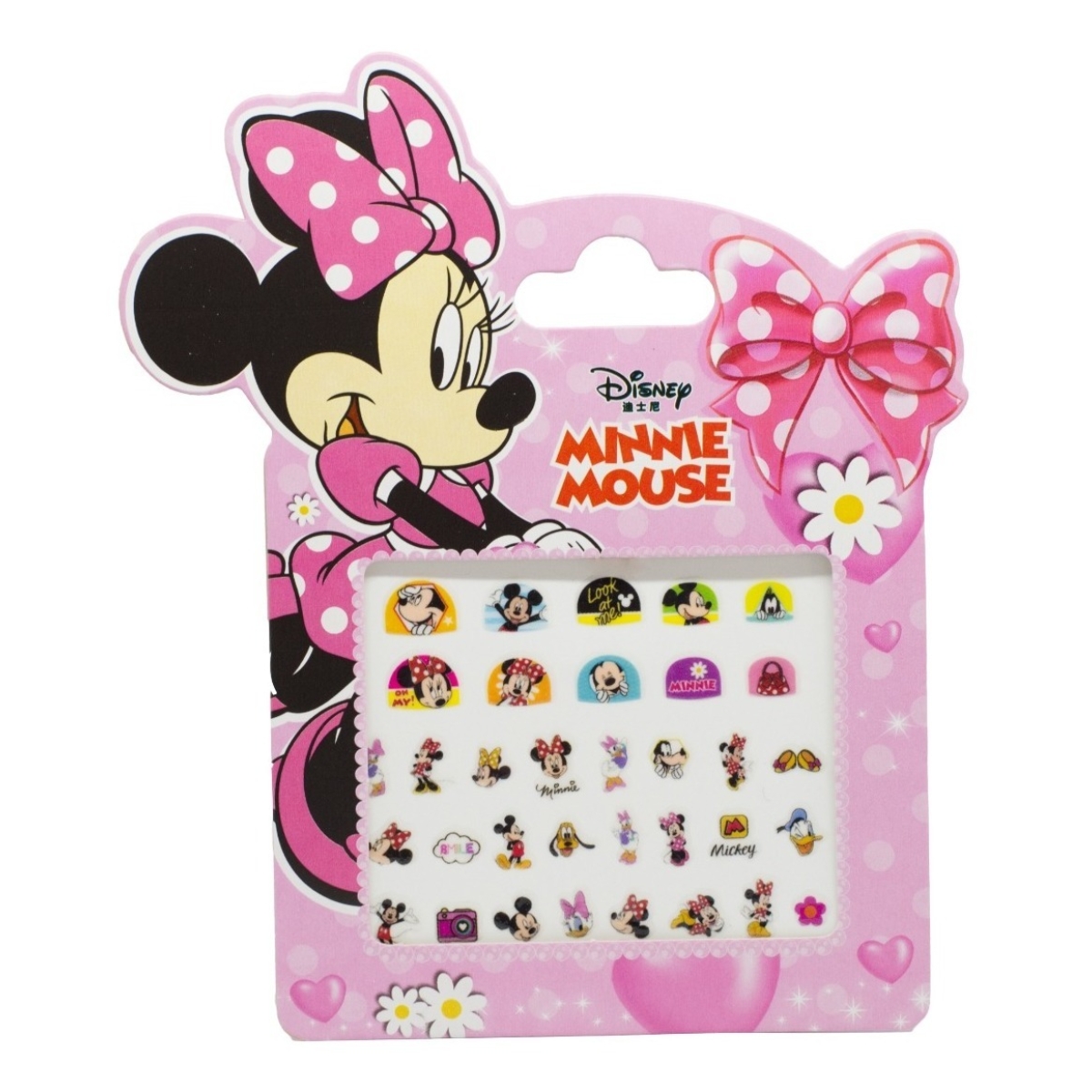 Stickers Para Uñas Decoracion Niñas Personajes Animados - Imagen 1