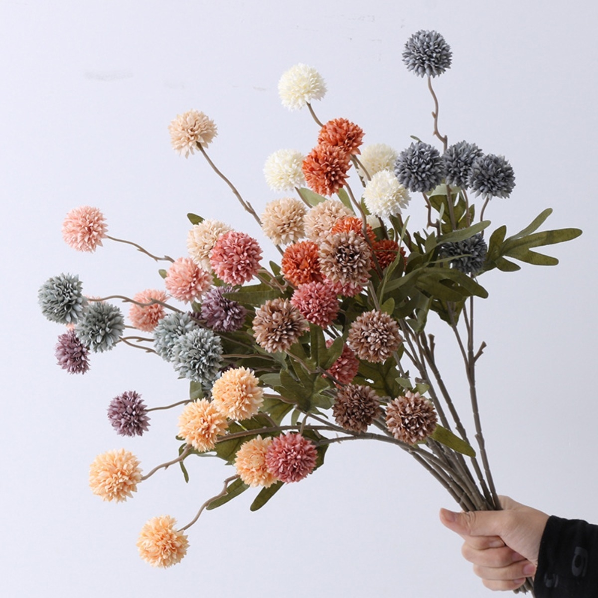 Flores Artificiales Decorativas Varilla Diente De Leon - Imagen 12