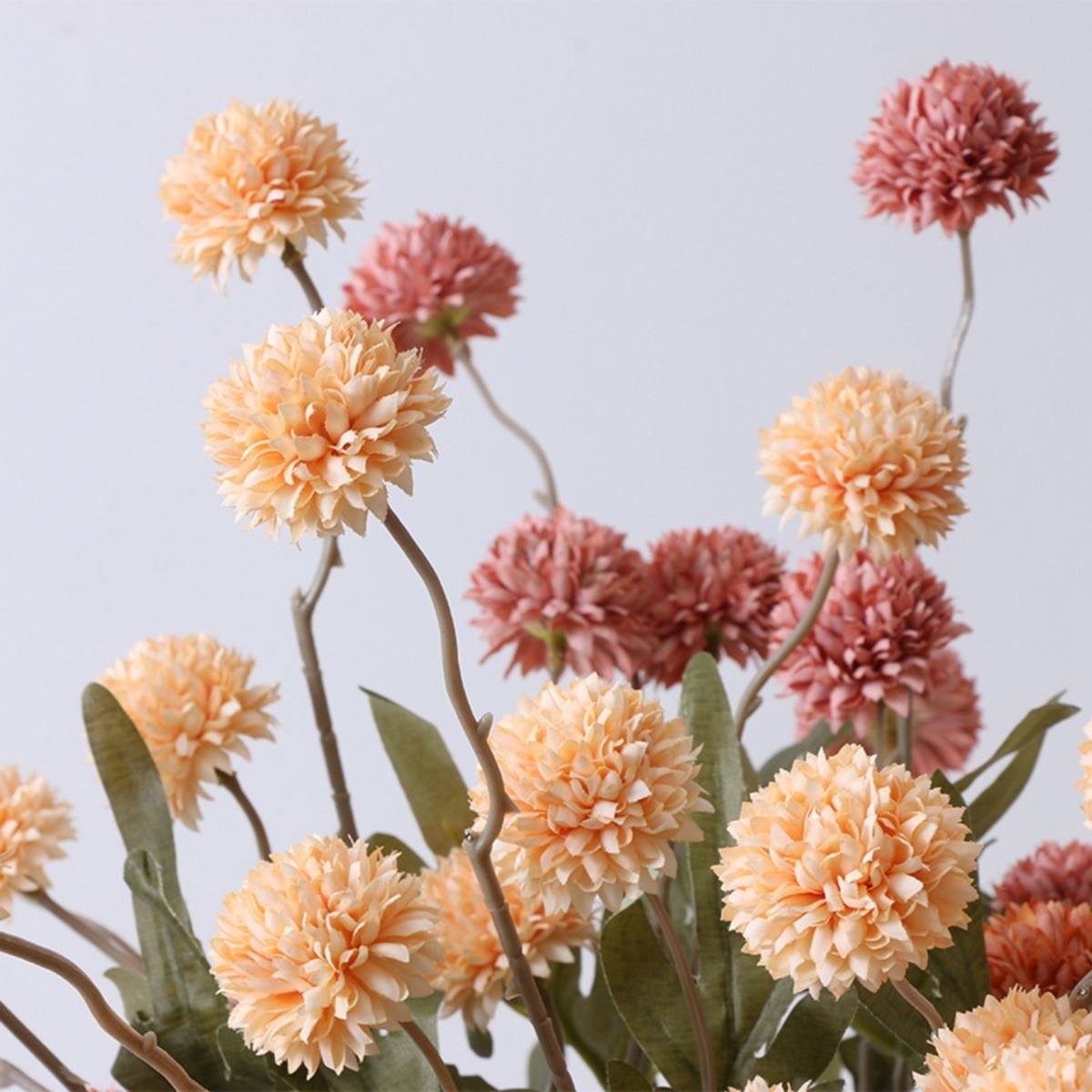Flores Artificiales Decorativas Varilla Diente De Leon - Imagen 5