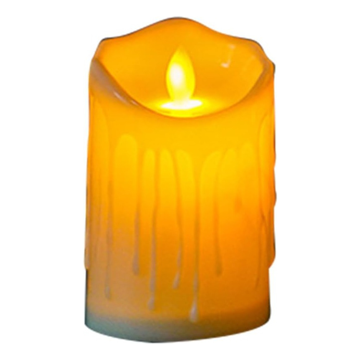 Vela Led Grande Imitación Llama Decoración A Pila 12cm - Imagen 4