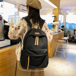 Mochila Urbana Minimalista Unisex Clásica De Lona - Imagen 11
