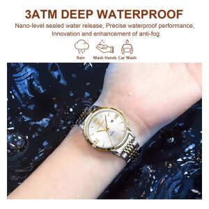 Reloj Ultrafino Con Numero Romanos De Acero Inoxidable, foto 6