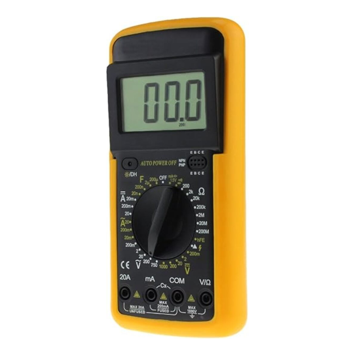 Dt9205a Multimetro Digital Profesional De Rango Manual - Imagen 1