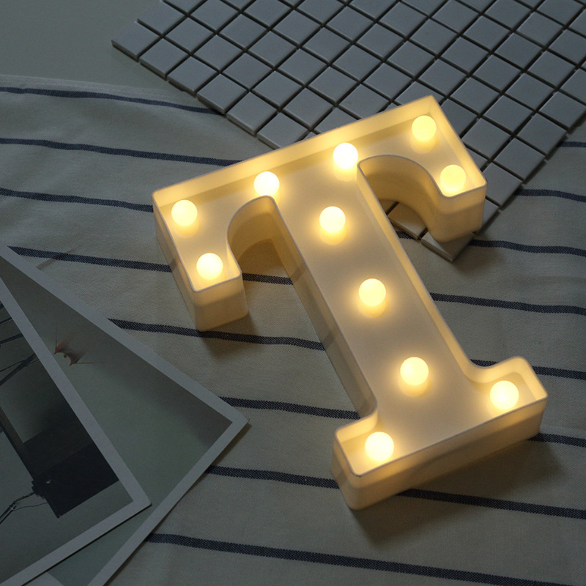 Letras Luces Led Light Decoración Fiestas, Cumpleaños - Imagen 117