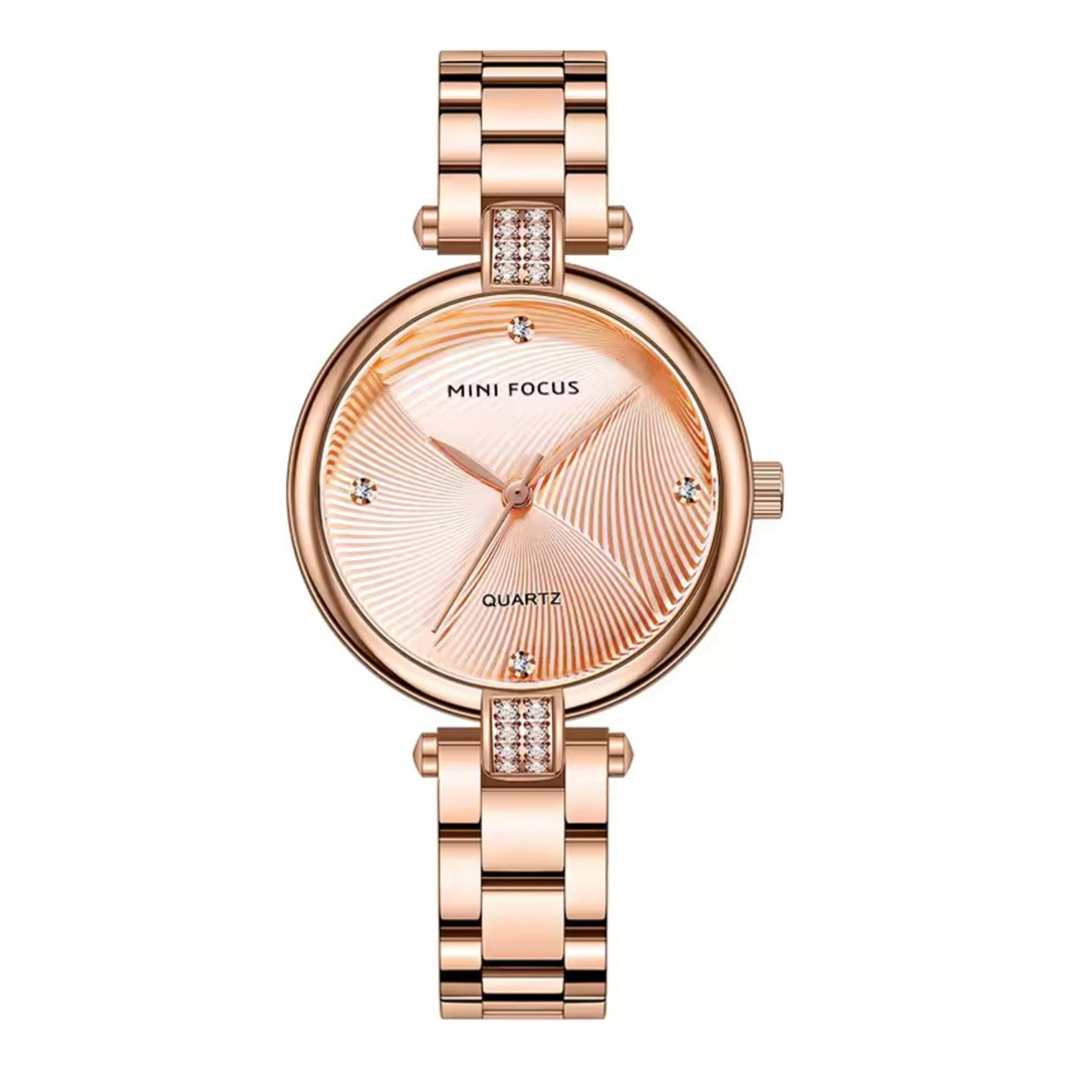 Reloj Mujer Mini Focus Cuarzo Ultrafino Acero Plata 30cm - Imagen 1