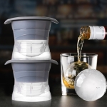 Molde De Hielo Esferico Hielera Silicona Plastico - Imagen 15