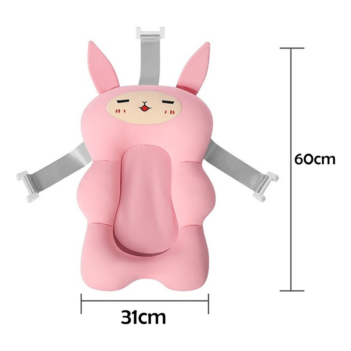 Colchoncito Flotador Ajustable Para Baño De Bebe Con Diseños - Imagen 12