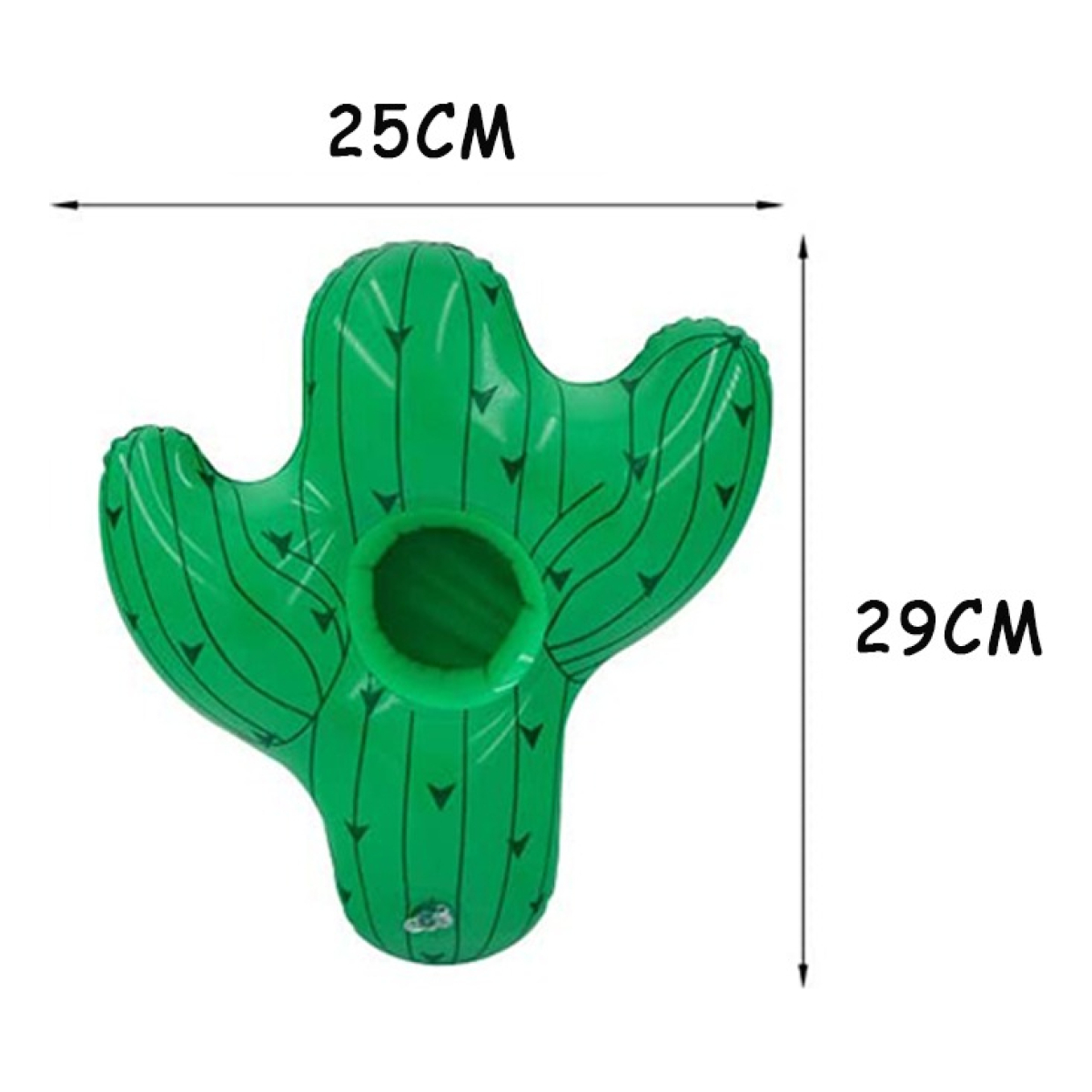 Posavasos Inflable Para Piscina Diseño Cactus - Imagen 5