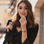 Pulsera De Piedras Naturales Signos Zodiacales Ojo De Tigre - Imagen 23