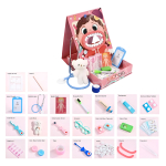 Juego Montessori De Madera Dentista Para Niños Imantado - Imagen 9