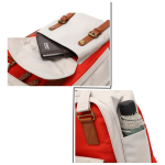 Mochila Doughnut Urbana Moda Bolsillo Laptop Calidad - Imagen 13