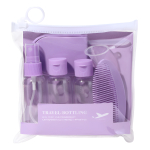 Kit Organizador Botellas Y Frascos Rellenables Para Viaje