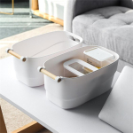 Cesto De Almacenamiento Canasto Grande Caja Organizadora - Imagen 4