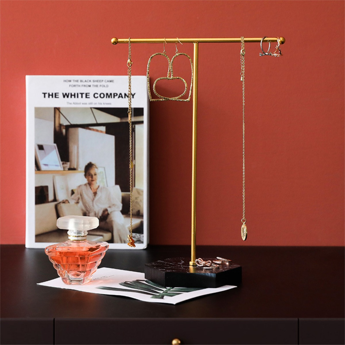 Organizador De Collares Joyería Para Colgar En T - Imagen 4