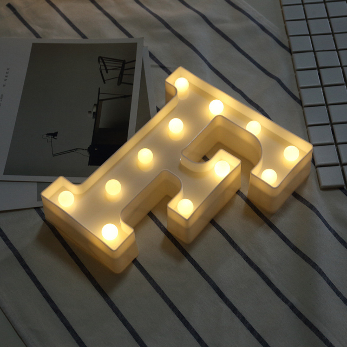Letras Luces Led Light Decoración Fiestas, Cumpleaños - Imagen 61