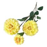 Ramo De Flores Decorativas Calendula Artificial Doble Petalo