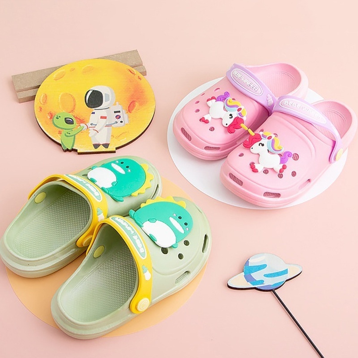 Calzado Chancleta Cubierta Niños Playa Verano Varios Diseños - Imagen 4