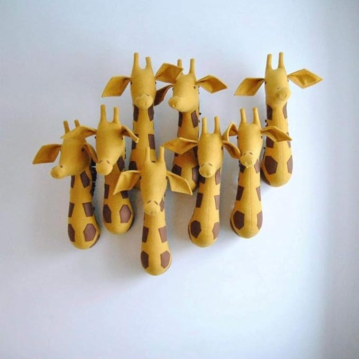 Animales De Pared Infantiles En Fieltro Para Decorar - Imagen 19