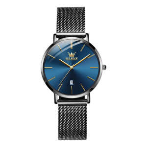 Reloj Mujer Cuadrado Cuarzo Acero Oro Rosa Resistente, foto 7